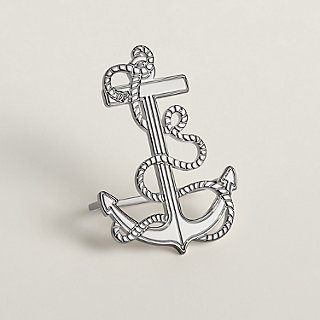 Ancre Marine scarf 70 ring | Hermès USA